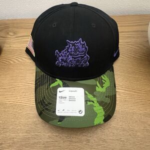 TCU Horned Frog Nike Trucker Hat Camo Salute To Service Legacy91  College Sports